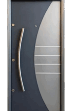 Puerta Pavir Pintura Final Bicolor gris/champ